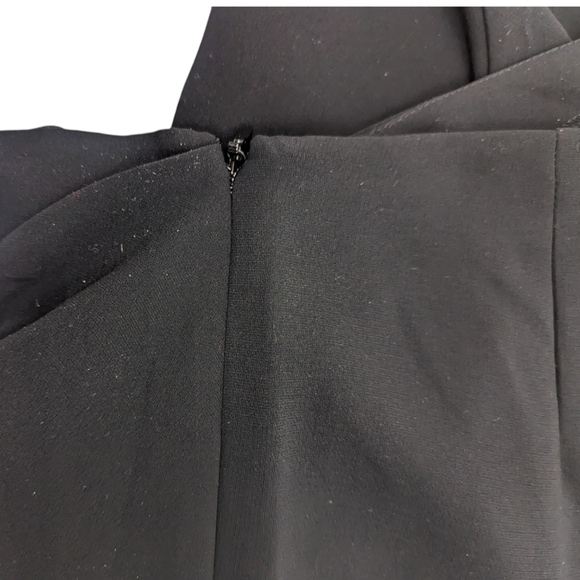 Cinq A Sept Drape Dress Pants Womens 8 Black Dressy Formal Cocktail Party - Picture 14 of 14